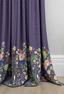Bluebellgray Berneray, Midnight - Made to Measure Curtains